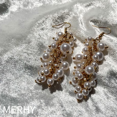 パールシャワーピアス03