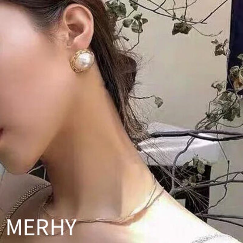 オーロラパールピアス Silver925ポスト | MERHY オーロラパールピアス Silver925ポスト | MERHY