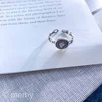 Pinky ring ME81 Silver925