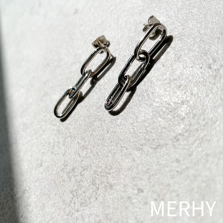チェーンピアス　Silver925ポスト
