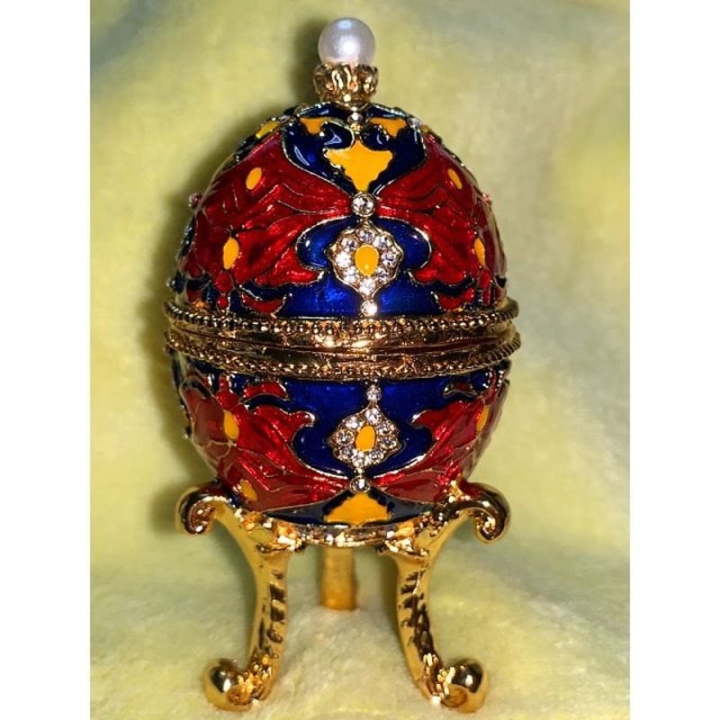 送料無料 インペリアル イースターエッグ ファベルジェ ロマノフ 新品