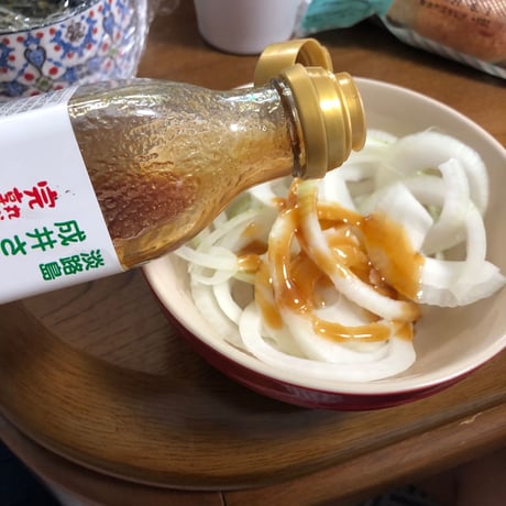 成井さんちの完熟たまねぎぽん酢210ｇ　4本セット