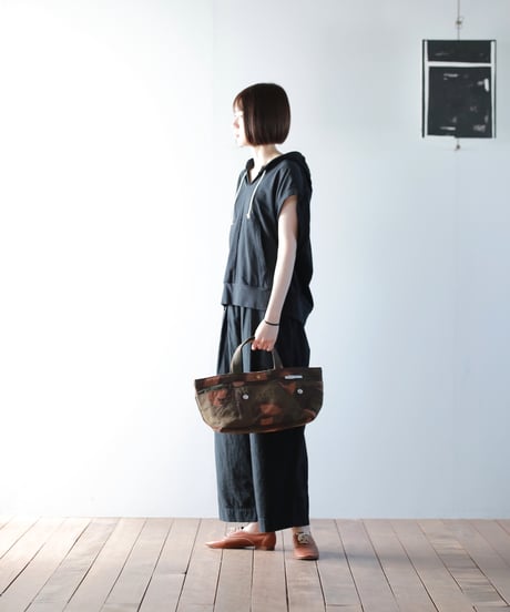 ARTE POVERA｜【 2025summer57 】ギルダン染め RE-フードフレンチT