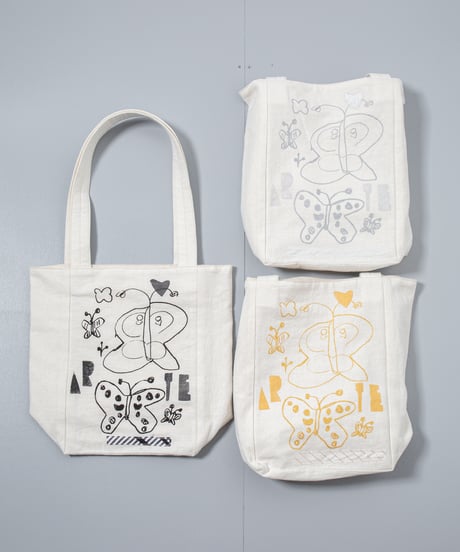 ATPOVA｜【 26SU11 】 コットンリネン チョウチョBAG