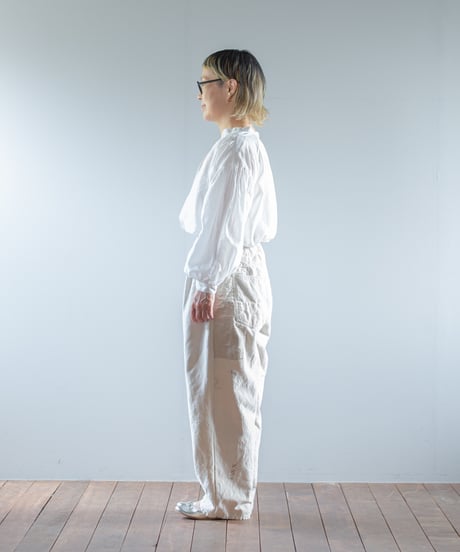 ARTE POVERA｜【 ARTEA - 26SP36 】 フランスUSEDシーツMIX ステンシル2タックPT
