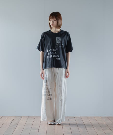 ARTE POVERA｜【 26SU57 】 ギルダン RE-10years ダメージT