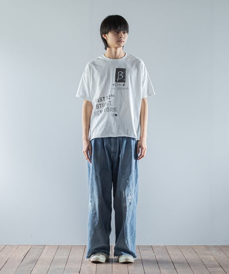 ARTE POVERA｜【 26SU57 】 ギルダン RE-10years ダメージT