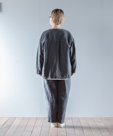 ATPOVA｜【 24WI02 】リネンキャンバス 製品染VカラーJKT