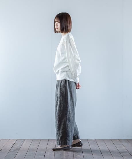 ATPOVA｜【 26WI15 】 L/Cキャバス クルーSWT(製品染)