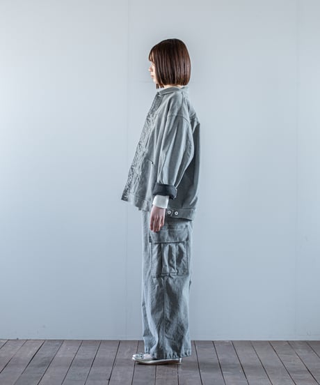 ATPOVA｜【 26WI13 】 ブラックライトデニム G-JACKET(ダメージ加工)