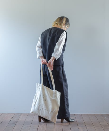 ATPOVA｜【 2026spring18 】 NATSUME X KOTETSU コラボ 「意志あるところに道はあるよ～」 コットンリネントートBAG①
