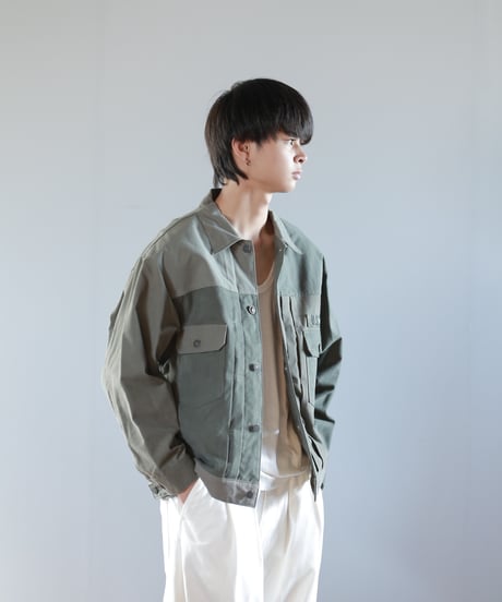 ARTE POVERA｜【 22WI83 】 ドイツランドリーBAG　RE-2ndtype　G-JKT