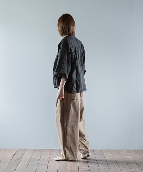 ATPOVA｜【 26SU44 】 リネンコットン シャツJKT(製品染)