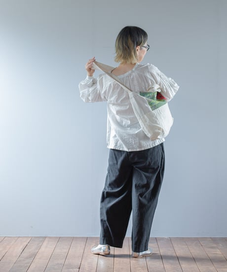 ARTE POVERA｜【 ARTEA - 26SP45 】 インドキルトラリー＆フランスシーツMIX トート＆ショルダーBAG
