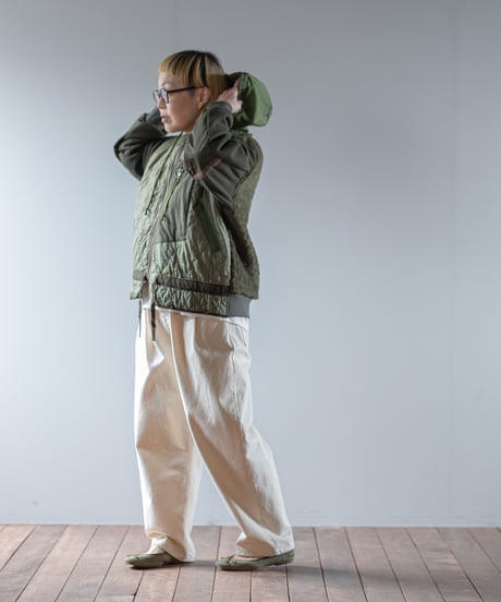 ARTE POVERA｜【 2025winter70 】 チェコキルトパンツ RE-アーミーMIXフードJKT