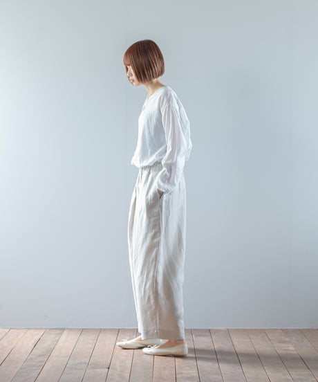 ★ATPOVA｜【 2026spring11 】 セレモニー リネンポリエステル混 2タックイージーPT