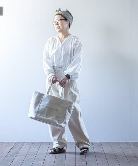 ARTE POVERA｜【 2025spring39 】USEDフランスシーツ BAG(L)