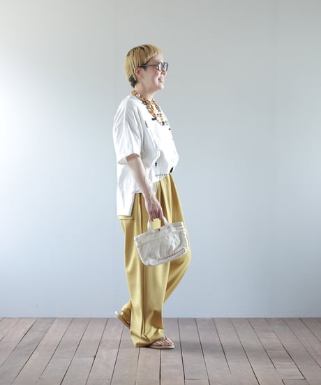 ★ARTE POVERA｜【 2025summer16 】ギルダン RE-｢ lavare le mani ｣プリントT