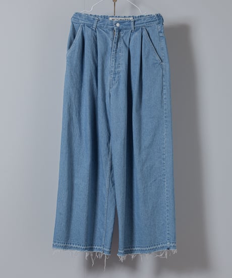 ATPOVA｜【 2025winter53 】 12OZデニム 2タックワイドカットオフパンツ