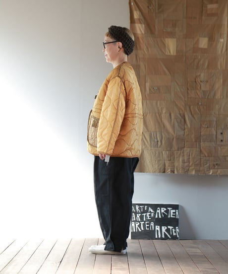 ARTE POVERA｜【 artea-fw2380 】U.Sキルトライナー製品染 RE-JKT