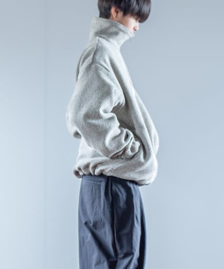 ATPOVA｜【 24WI53 】リネン＆ウール混 ZIP JKT(裏付き)