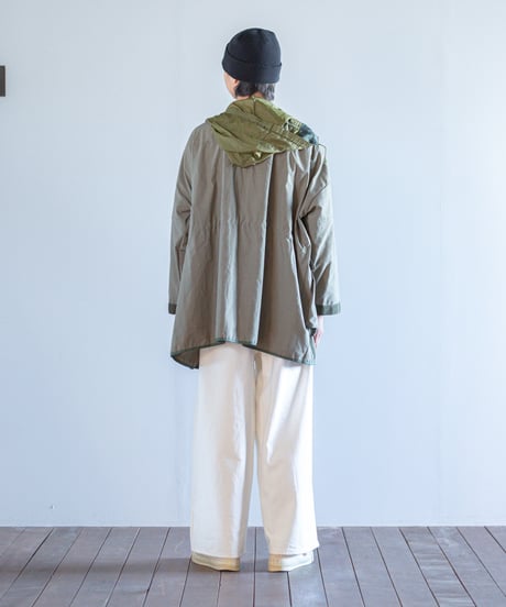 ARTE POVERA｜【 2025spring75 】オランダシェラフ染 RE-フードJKT