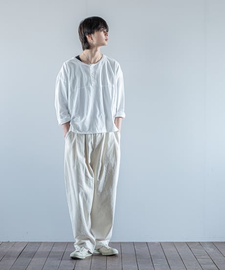 ATPOVA｜【 26WI07(TEIBAN - ATP002) 】 12OZデニム 2タックPT