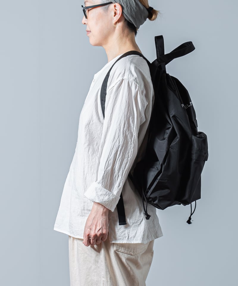 ARTE POVERA｜【 24SP26 】ドイツランドリーBAG RE- 巾着リュック |