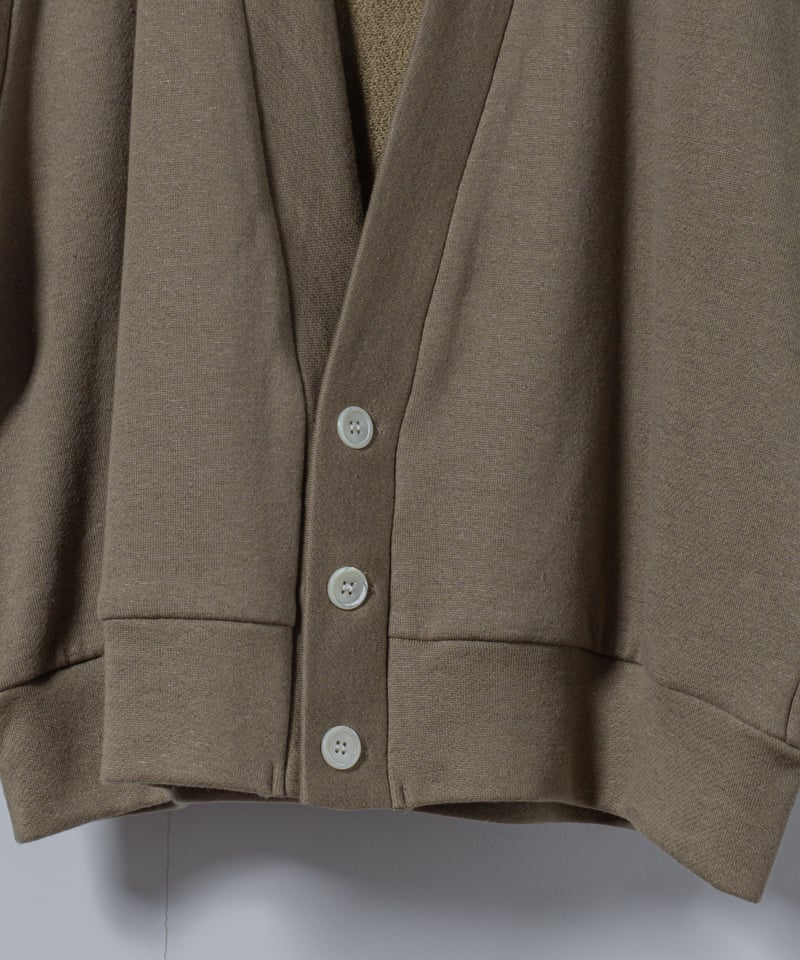 ATPOVA｜【 2025winter04 】 Linen cotton 裏毛 ベスト | A