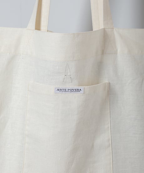 ATPOVA｜【 2026spring18 】 NATSUME X KOTETSU コラボ 「意志あるところに道はあるよ～」 コットンリネントートBAG①