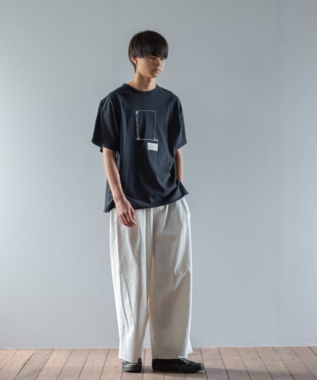★ARTE POVERA｜【 2025summer18 】ギルダン RE-｢ N ｣プリントT