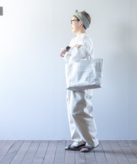 ARTE POVERA｜【 2025spring39 】USEDフランスシーツ BAG(L)