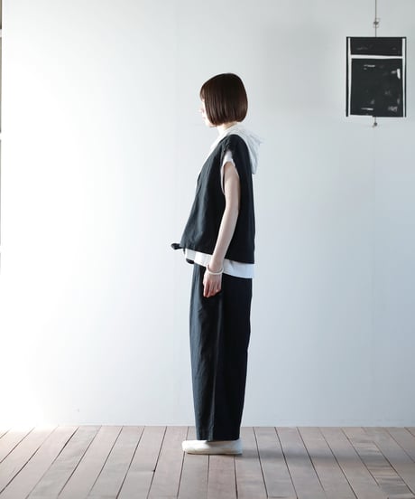 ATPOVA｜【 26SU81 】 コットンリネン染め ボレロジレ