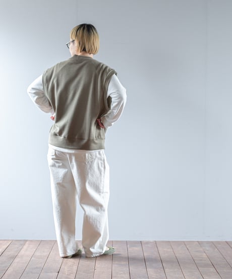 ATPOVA｜【 2025winter04 】 Linen cotton 裏毛 ベスト