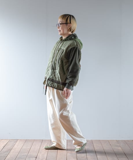 ARTE POVERA｜【 2025winter70 】 チェコキルトパンツ RE-アーミーMIXフードJKT