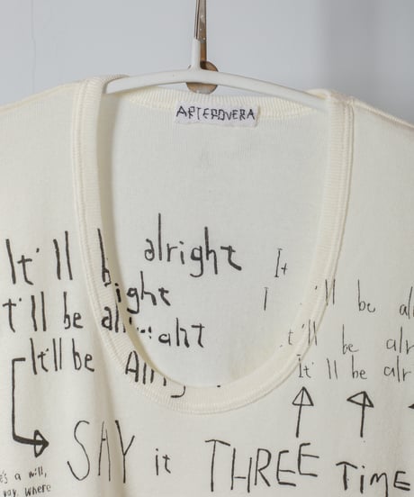 ARTEPOVERA｜【 2026spring23 】 NATSUME X KOTETSU コラボ 「どうにかなるさ」 UネックフレンチT②