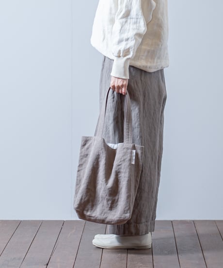 ★ATPOVA｜【 24WI11 】リネンキャンバス トートBAG(S)