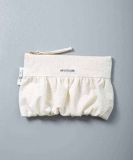 ARTE POVERA｜【 26WI22 】 イタリアシーツ RE-ポーチ(M)