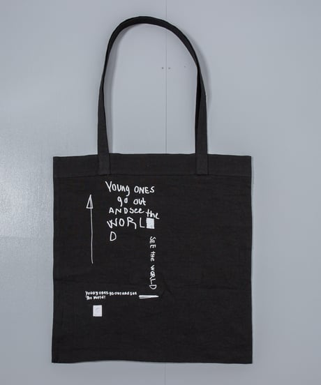 ATPOVA｜【 26SU26 】 NATSUME X ANTONE コラボ 「若者よ！旅に出よ！！」 コットンリネントートBAG④