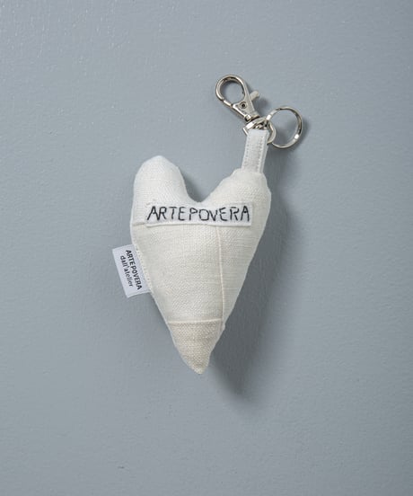 ARTE POVERA｜【 26WI20 】 イタリアシーツ RE-パッチキーホルダー