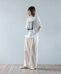 ★ARTE POVERA｜【 26SU51 】 ギルダン RE-「0402」PHOTO＆シルクMIX Tシャツ
