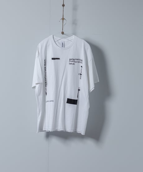 ★ARTE POVERA｜【 2025summer16 】ギルダン RE-｢ lavare le mani ｣プリントT