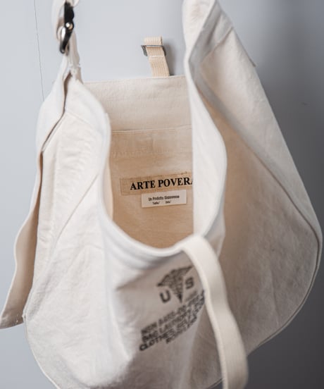ARTE POVERA｜【 24SU68 】USED USランドリーバッグ RE-ニュースペーパーBAG