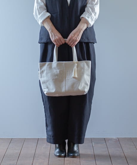 ARTE POVERA｜【 ARTEA - 26SP33 】 フランスUSEDシーツ 「ARTE」 BAG (M)