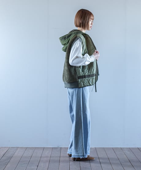 ARTE POVERA｜【 2025winter69 】 チェコキルトパンツ RE-アーミーMIXフードベスト