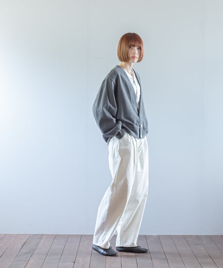 ATPOVA｜【 2026spring16 】 杢裏毛 カーディガン