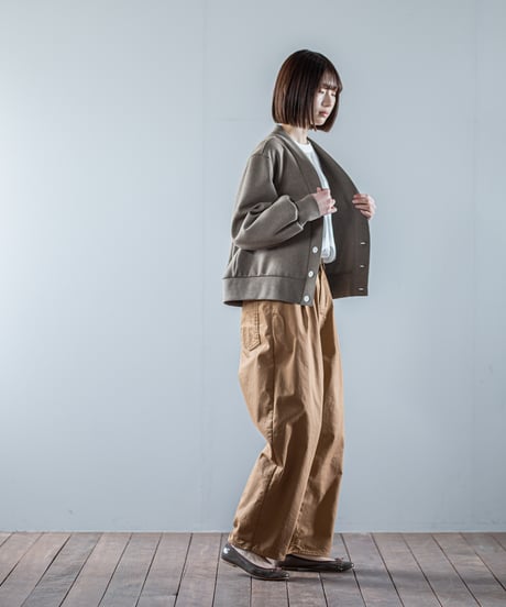 ATPOVA｜【 26WI08 】 ウール混ダンボールニット カーディガン