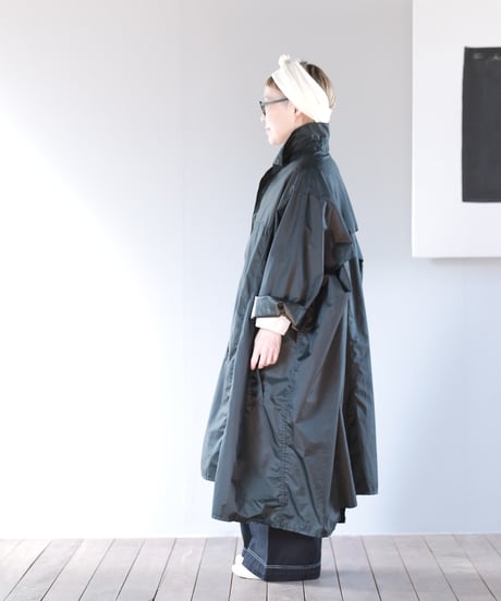 ARTE POVERA｜【 24SP27A 】フランスレインコート RE- 製品染ワイドコート