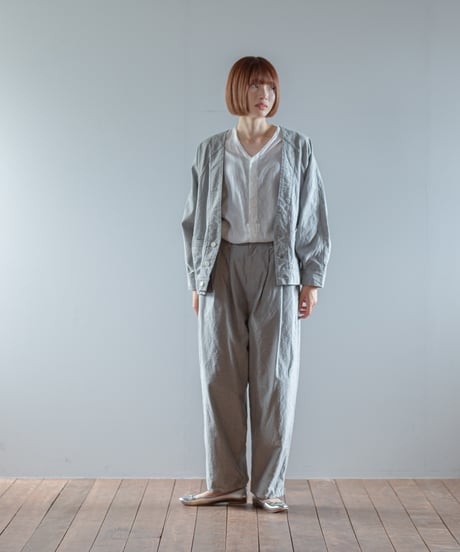 ATPOVA｜【 2026spring66 】 9OZデニム ノーカラーワークJKT