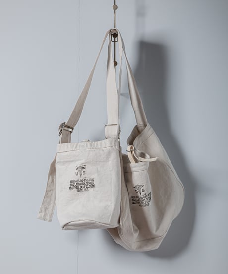 ARTE POVERA｜【 24SU68 】USED USランドリーバッグ RE-ニュースペーパーBAG